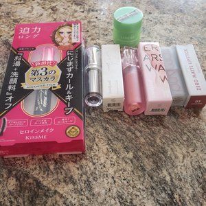 Korean/Japanese lot/Clarins (Heroine mascara, Laneige lip mask, 3 Korean lip)